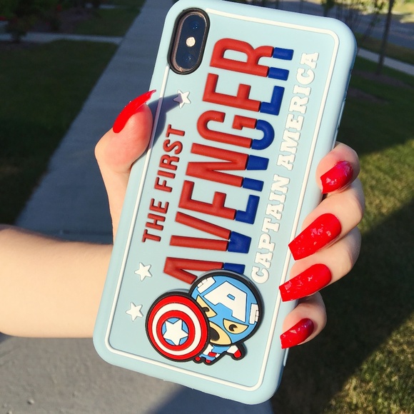 Marvel Captain America Soft Silicone Phone Case - Picture 3 of 6